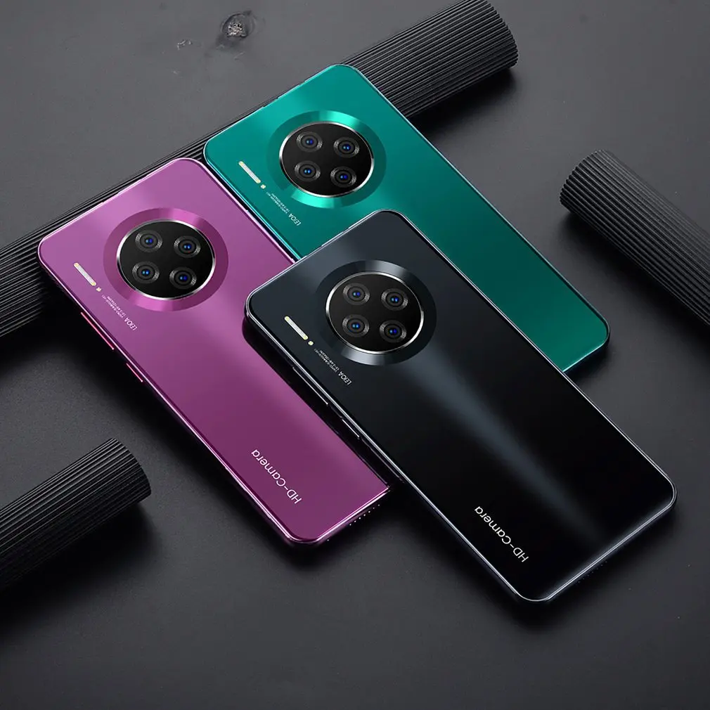 

6.1" Smartphone for Mate33 Pro Big Screen Android Phone Hd Display Hd Camera Twilight Streamline Fashion Shape Mobile Phone