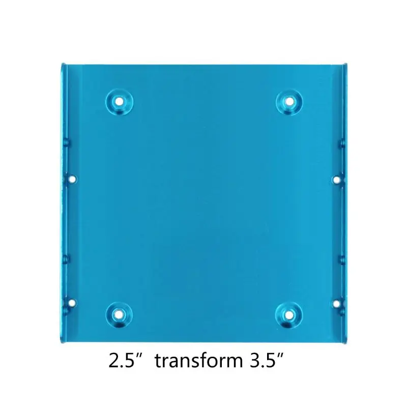 

2.5 Inch to 3.5 Inch SSD Universal Mounting Bracket Metal Mount Adapter For PC
