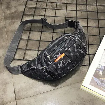 

Waist Bag Oxford Fanny Pack for Men Women Unisex Outdoor Camouflage Multi Pocket Waist Pack Belt Bag dropshipping