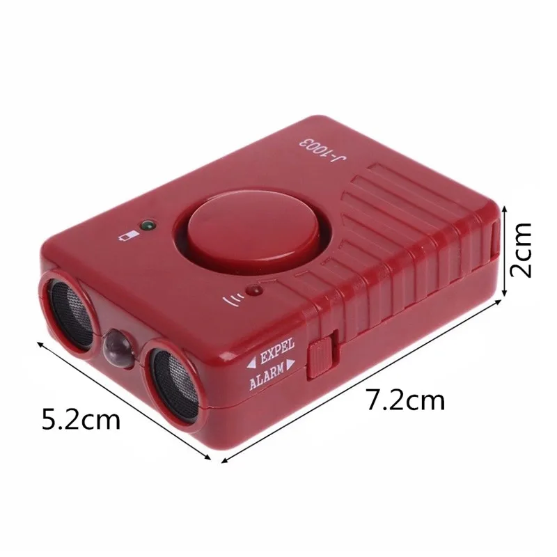 Rechargeable LED Dog Ultrasonic Repeller Dog Anti Bark Device Pet Training Barking Stop Repeller Protection Alarm With 120dB
