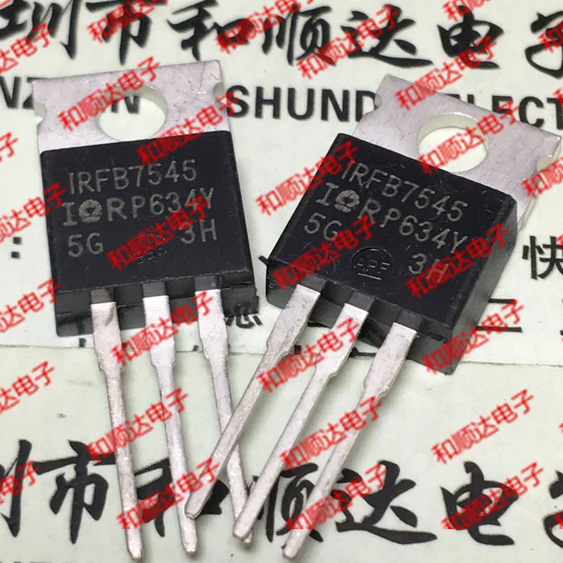 

10PCS IRFB7545 TO-220 60V 95A