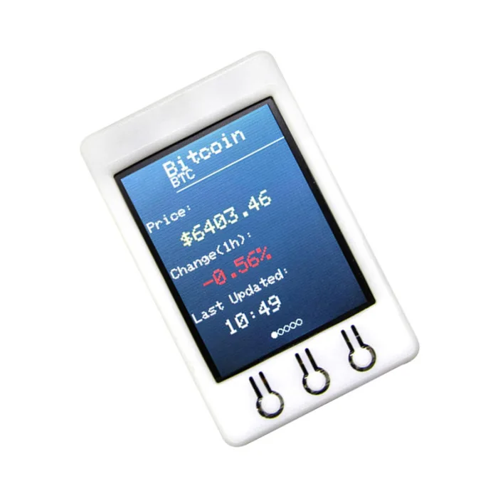 TTGO T-Watcher BTC тикер ESP32 2,2 дюймов 320X240 Модель дисплея TFT для биткоина Hi 888