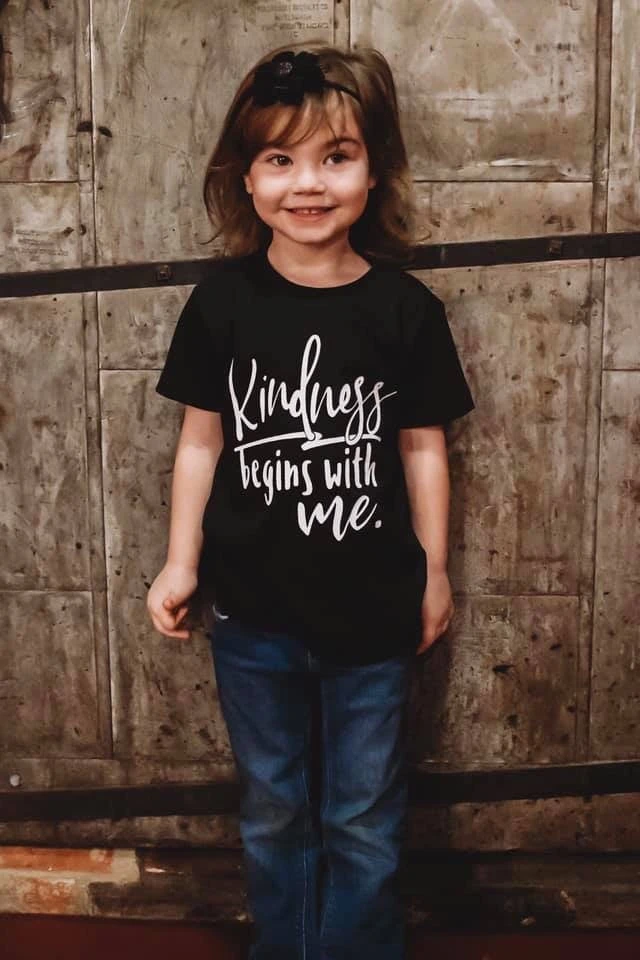onhandig Manoeuvreren saai Kindness Tee Kids | Movement Shirt | Tee Shirts | Kind | T-shirts - Kids  Shirts Summer Short - Aliexpress