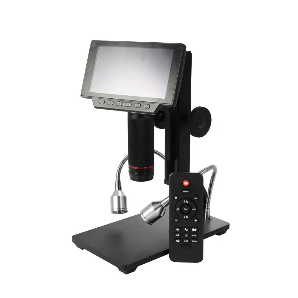 Andonstar ADSM302 промышленное обслуживание цифровой дисплей электронный микроскоп Лупа с пультом дистанционного управления