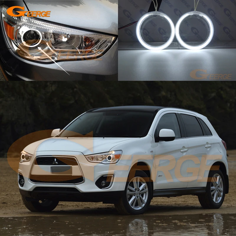 Для Mitsubishi ASX 2010 2011 2012 2013 2014 2015 2016 отличный ультра яркий CCFL ангельские глазки Halo