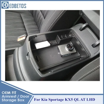 

Car Center Console Box For Kia Sportage KX5 QL AT LHD 2016-2020 Accessories Central Multifunction Storage Pallet Container Box