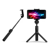 Xiaomi Mijia селфи палка портативный беспроводной Выдвижной Штатив для mijia маленькая камера селфи палка черный