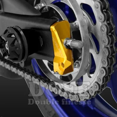 Для Yamaha R3 R25 MT25 MT03 2013 Мотоцикл с ЧПУ Алюминиевый задний мост блок шпинделя цепь регулятор щит