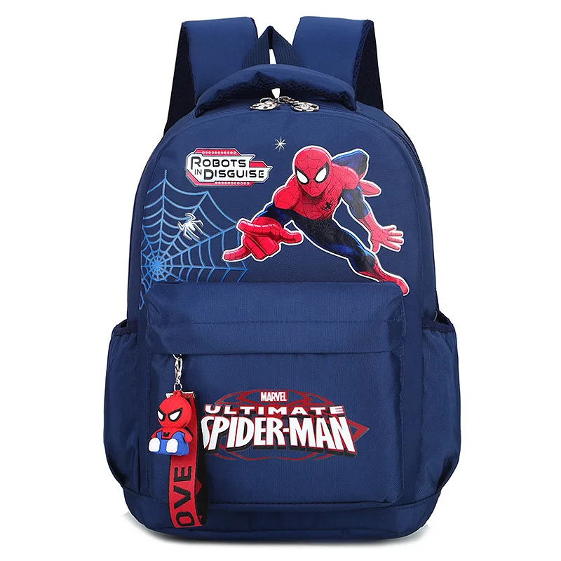 Marvel Cartoon Spiderman Boys Students Backpack Bags For Kids Large Capacity Handbags Children Fashion Travel Packages Gifts New