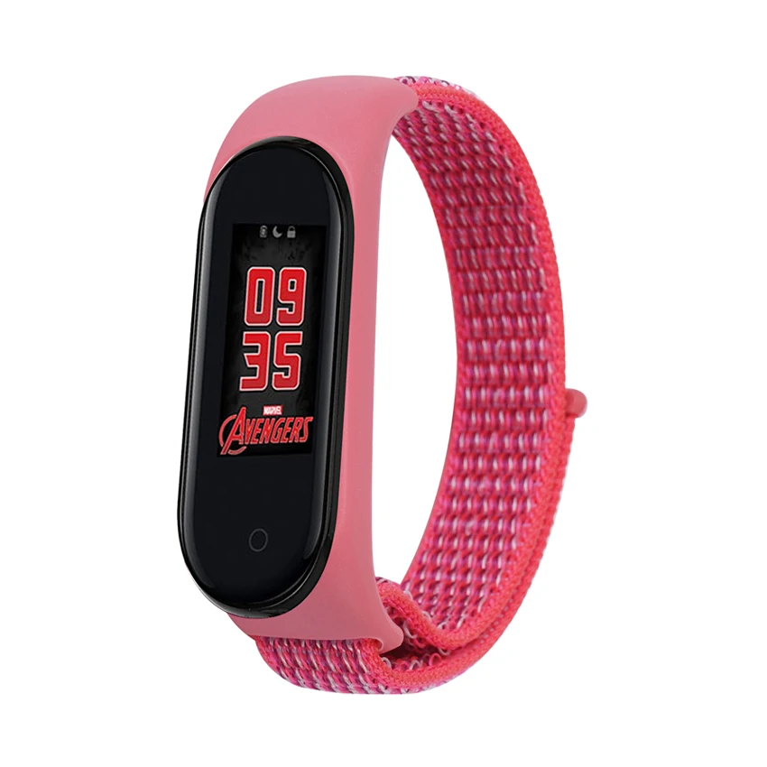 Nylon Strap Wristband for Xiaomi Mi Band 5 4 3 Wrist Bracelets Sport loop watch Belt Smart Watch Band Replacement Accessories