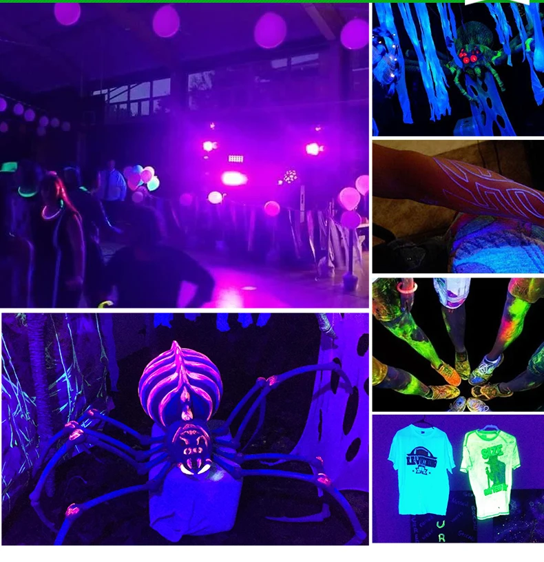 

[Seven Neon]Professional Ultraviolet IP66 395NM 60W UV party light bar atmosphere light black light Led UV Lamp