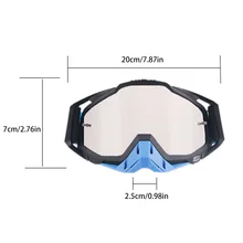 Очки для альпинизма, мотокросса, внедорожника, грязи, велосипеда, пылезащитные гоночные очки, анти ветер, MX очки