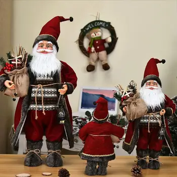 

1pcs Christmas Decorations for Home 60CM Big Santa Claus Doll Children Xmas New Year Gift Tree Santa Claus decoration
