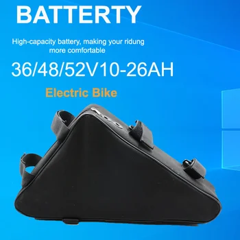 

E bike battery Lithium Pack 36V 48V 52V 1000W Motor Electric Bicycle Conversion Kit Ebike Battery Case Batterie Velo Electrique