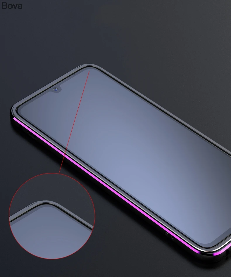 Чехол для Xiaomi mi 9 роскошный Ультратонкий бампер alu mi num для Xiaomi mi 9+ 2 пленки(1 передняя+ 1 задняя