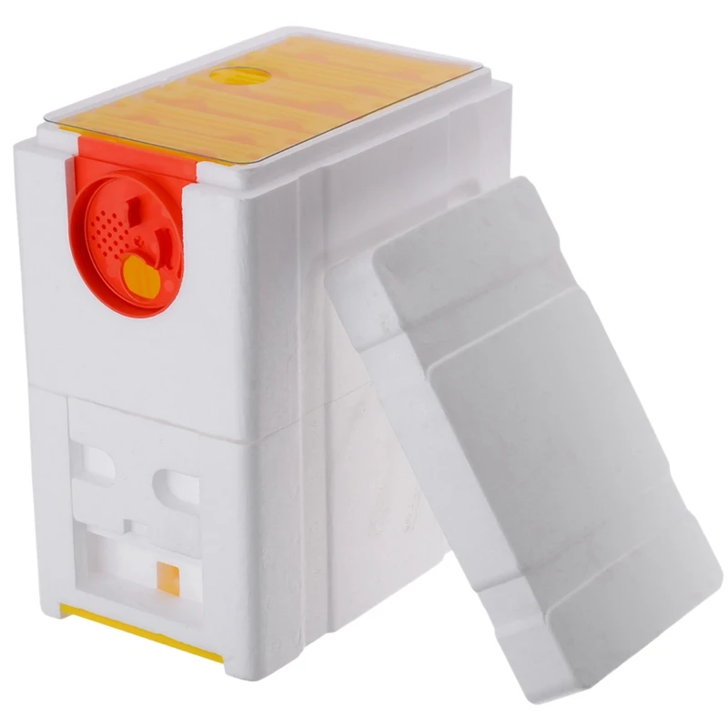 

ELEG-Honey Beehive Frames Beekeeping Box Bee Hive King Pollination Box Bee Mating Copulation Box Beekeeping Equipment