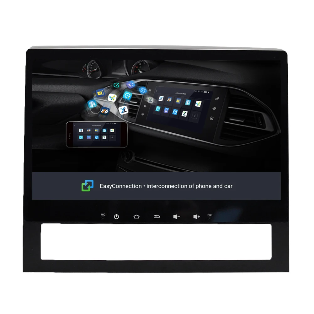 NaviTopia 10,1 дюймов 8 core ram 2G rom 32G Android 8,1 автомобильный радиоплеер для Toyota Land Cruiser 200
