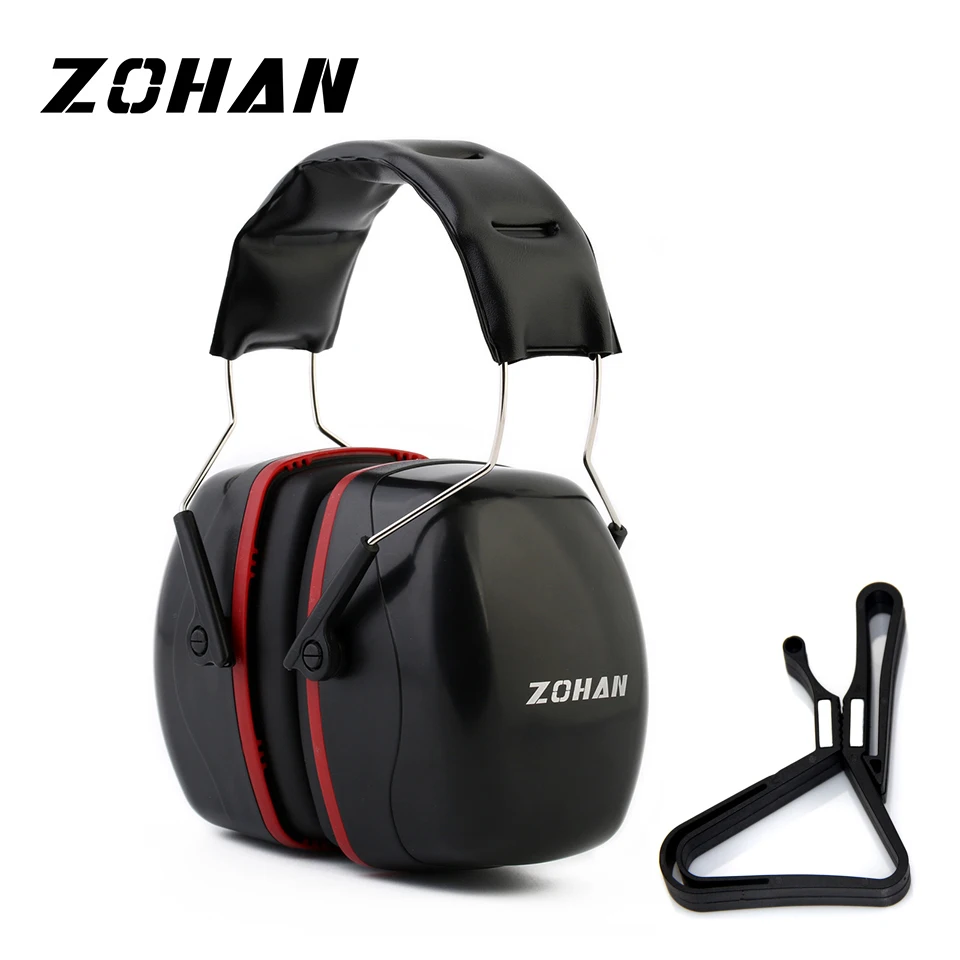 ZOHAN Noise Reduction Safety EarMuffs NRR 35dB Shooters Hearing Protection Earmuffs Adjustable Shooting Ear Protection Protector