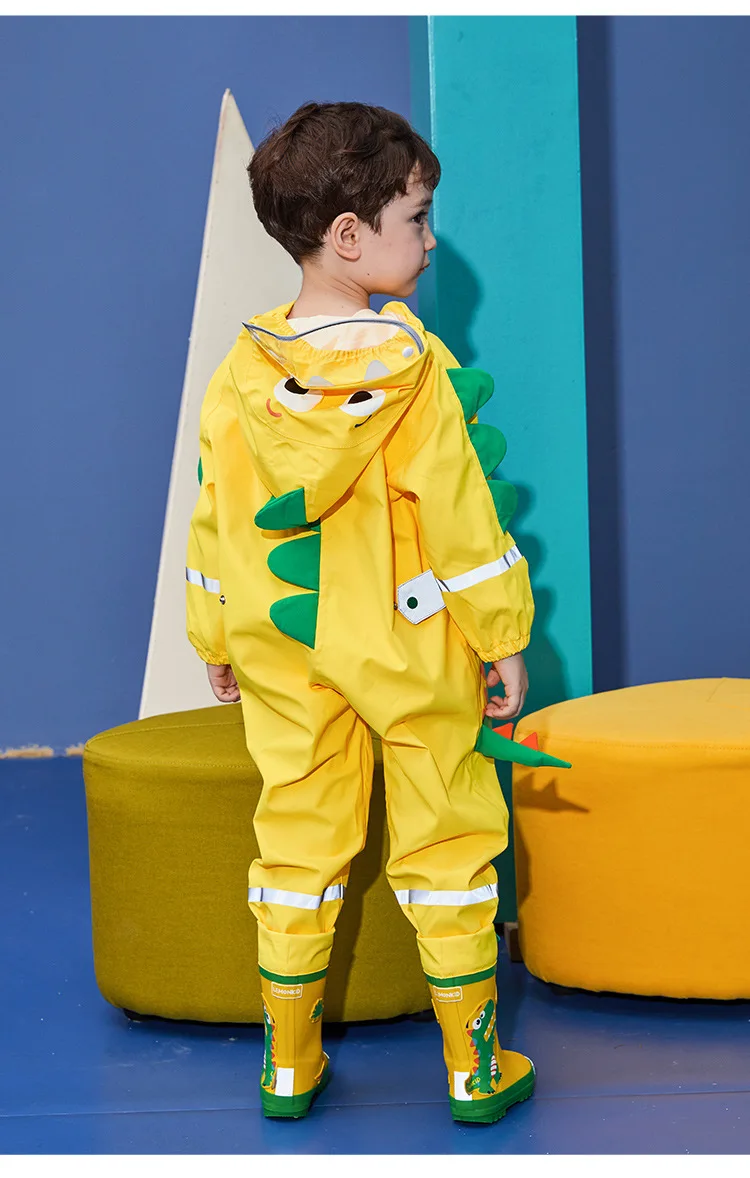 escola meninas meninos casaco de chuva dos desenhos animados chuveiro stormbreak poliéster crianças poncho grande brimhooded crianças capa de chuva refletor anos