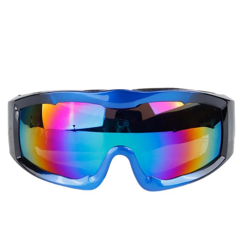Мужские и женские противопротивотуманные велосипедные лыжные очки для взрослых зимние велосипедные очки для сноуборда очки анти-УФ MTB очки - Цвет: LB