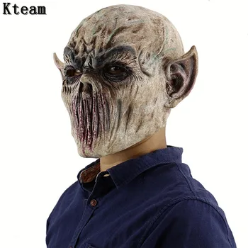 

Horror Halloween Bloody Scary Mask Adult Zombie Monster Vampire Mask Latex Costume Party Full Head Cosplay Mask Masquerade Props