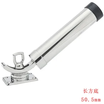 

Rod Pod Boat Accessories Marine Boat Holder Deck Mount Adjustable Removable Marine Bracket Fishing Hot-316 Steel Rod