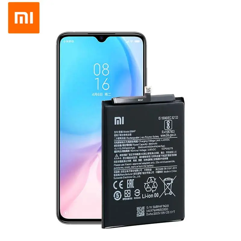 Xiao Mi аккумулятор BM4F 4030 мАч для Xiao Mi CC9e CC9 CC9 E высококачественный Сменный аккумулятор для телефона