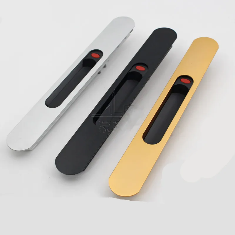 

New Mortice sliding window lock no keys interior room hanging sliding door embedded lock hook invisible move window lockset