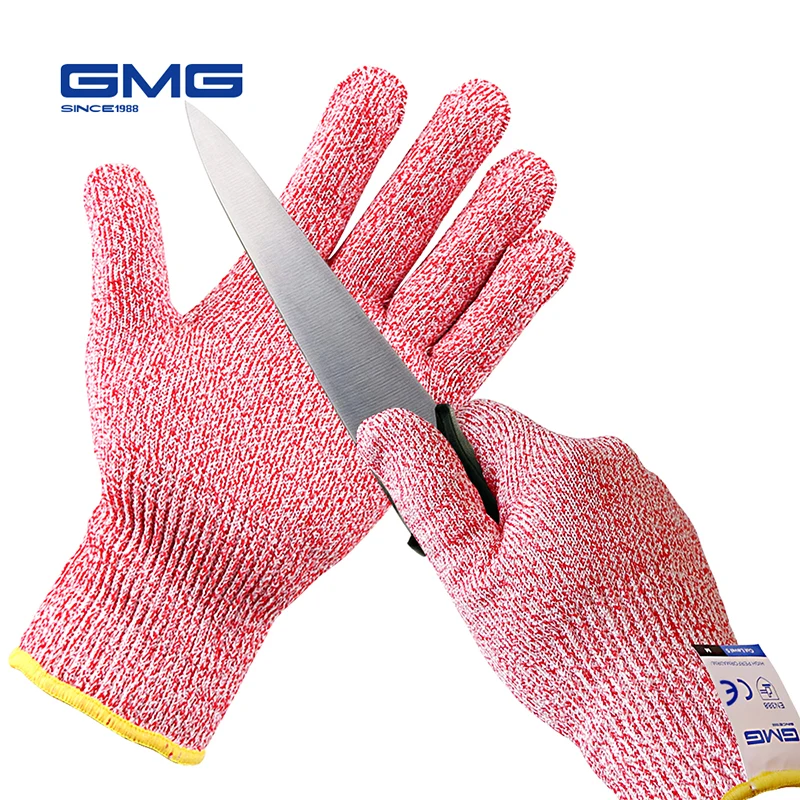 GMGCutResistantGlovesCutlevel5SafetyWorkGlovesforcutting