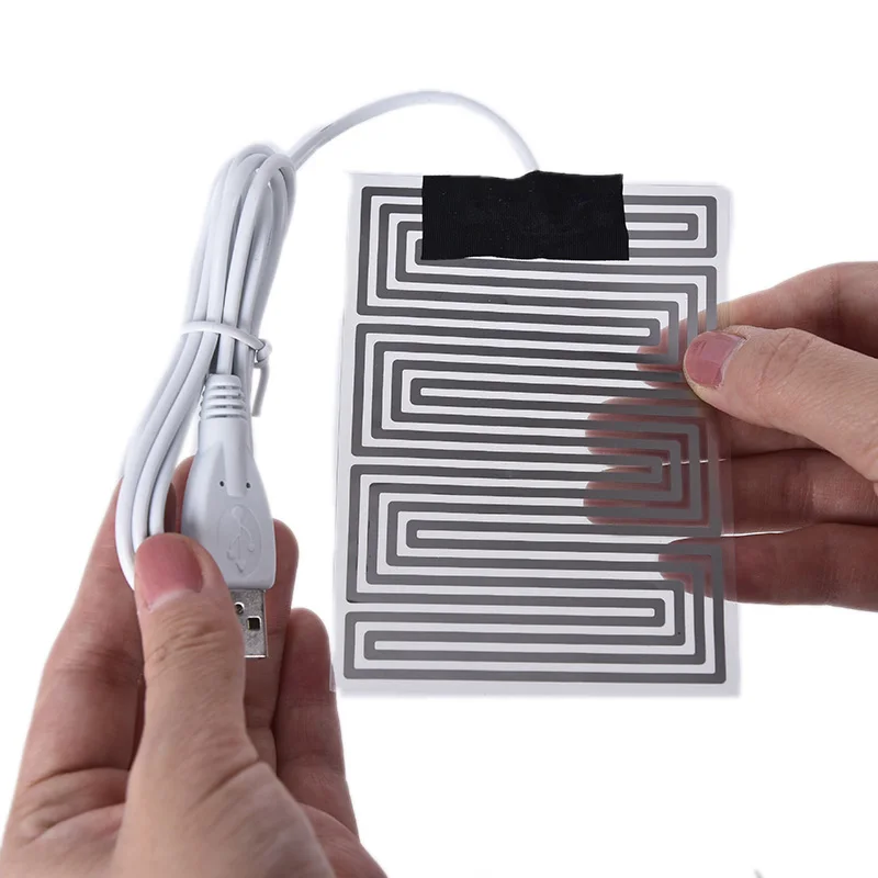 3,7 V ~ 5V углеродное волокно Электрогрелка грелка для рук USB нагревательная пленка Электрический зимние инфракрасный жар коврик 3,7 V ~ 5V углеродное волокно Электрогрелка грелка для рук USB нагревательная пленка Электрический зимние инфракрасный жар коврик