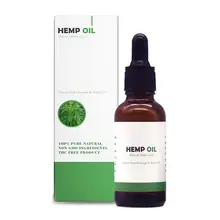 30 мл натуральное конопляное масло содержит КБР экстракт конопли капли для облегчения боли и сна антистрессовый Массаж Уход за кожей тела