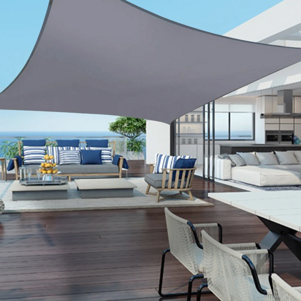 

3x4M Awning Sun Shelter Tent Waterproof Rectangle Outdoor Garden Camping Hammock Canopy Beach Sunshade Rain Fly Sun Shelter Tarp