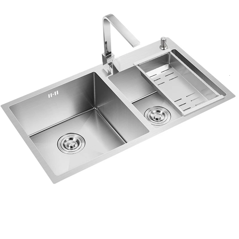 Cucina Acero Inoxidable портативный Tarjas Para Evier Inox кухонный Fregadero De Cocina Lavabo Cuba Pia Cozinha мойка для овощей