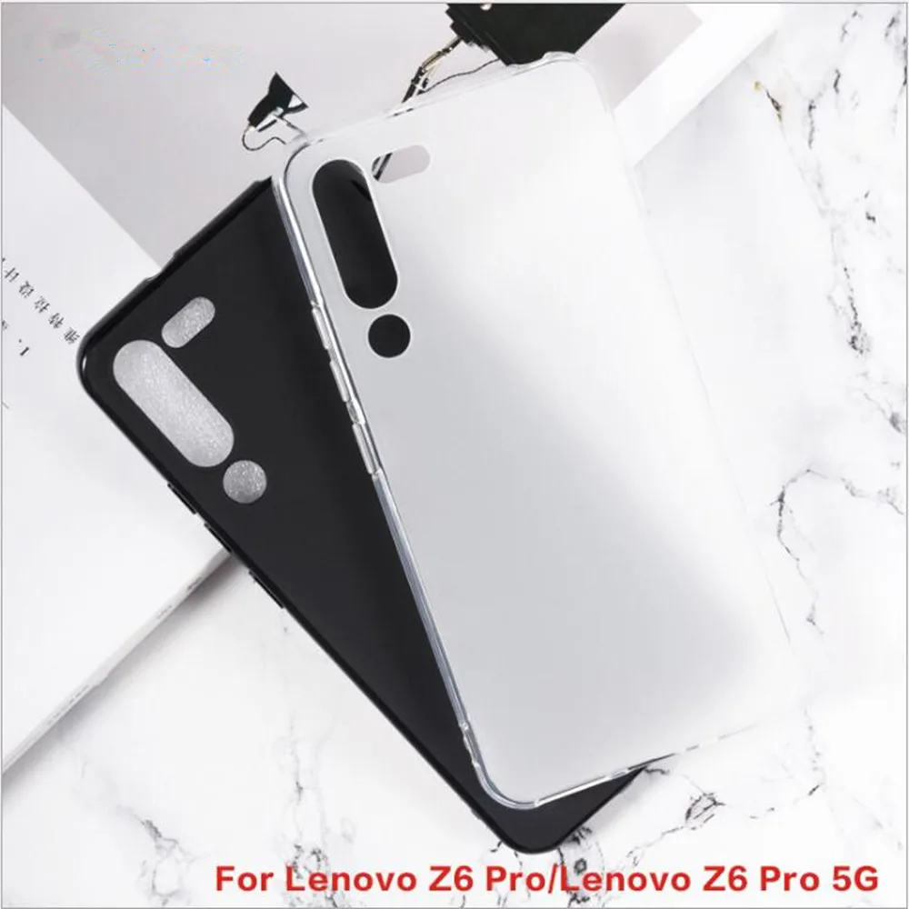 Чехол для Lenovo Z6 Pro Роскошный Матовый Мягкий силиконовый чехол из ТПУ Для оболочка