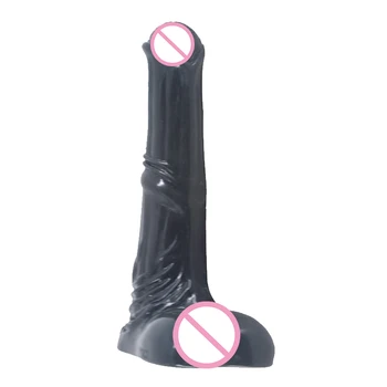 QKKQ 250mm Realistic Animal Penis Horse Dildo  Vaginal Toys Masturbator Sex Toys For Women Big Dick Lesbian Products Sex Shop 3