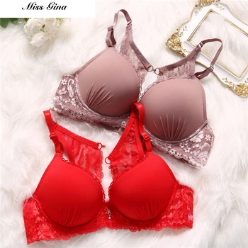 

Women Lace Bra Fashion Sexy Women B C Cup Brassiere Front Convertible Strap Lace Bra Female Sexy Lingerie Soft Bralette 1pcs