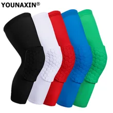 

1 Pair Child Sport Outdoors Basketball Running Knee Guard Football Protector Support Brace Pad Protection Long Knee Pads
