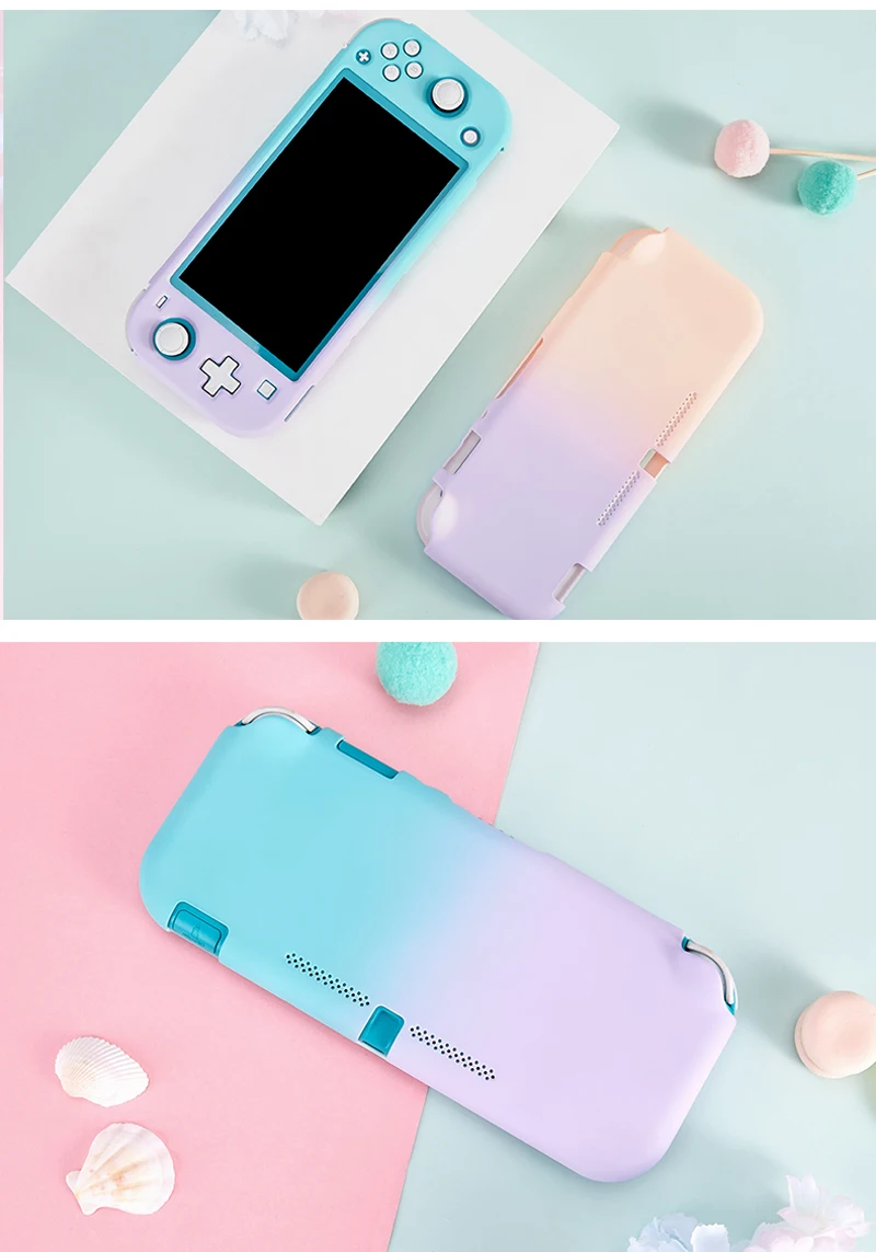 Gradient Color Protective Shell For Nintendo Switch Lite PC Hard Cover Shell NS Lite Game Console Case Switch Lite Accessories 22 H27d1a19aad964a47ada0bedbe99f7de6E