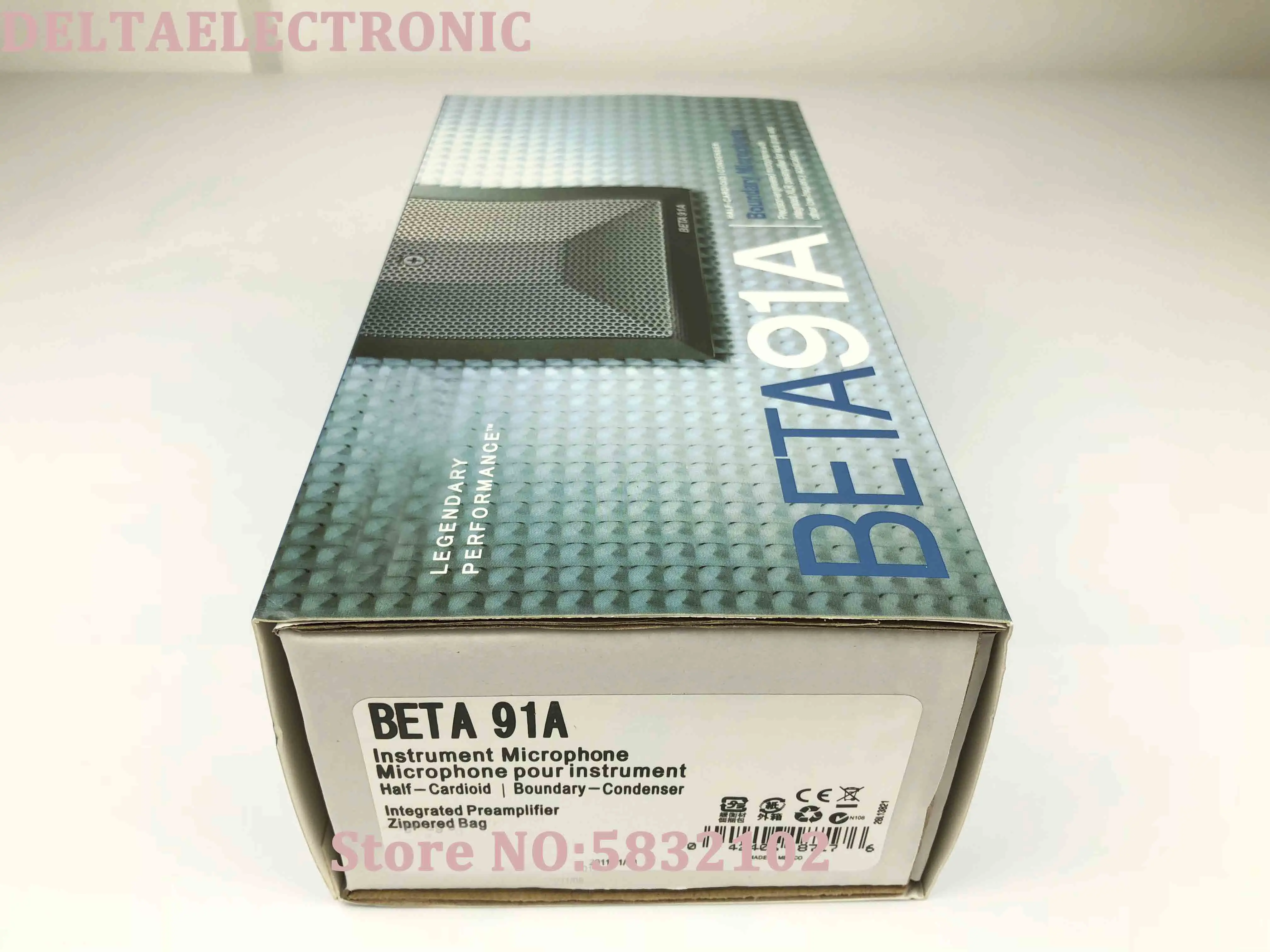 Free Shipping BETA91A High Quality Half-Cardioid Condenser Microphone BETA91A Kick Drum Microphone, Condenser Microfonos