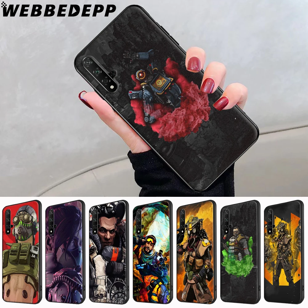 Cute Apex Legends Soft Case for Huawei Mate 10 20 30 Lite Pro Nova 2 P9 Smart 3i 4 5i 5T 5Pro Y6 Y7 Prime |