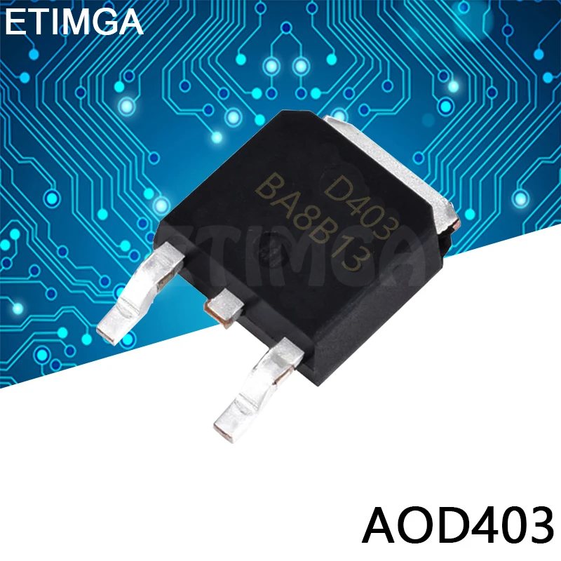 10 шт./лот AOD403 D403 TO-252 транзистор SMD SOT-252 30 в 85 а
