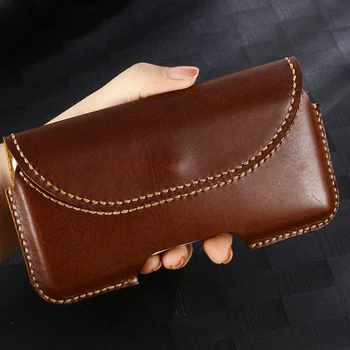 

Genuine Leather For Cubot Note 7 Note 20 Case Belt Clip Pouch Cover Waist Bag Phone cover for Cubot King Kong CS/ P40/ J9 X30