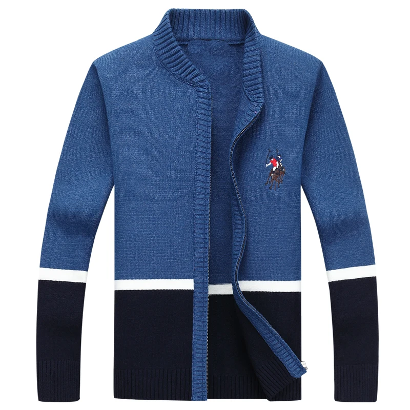 50% Off 's Patchwork cardigan Sweaters XXL XXXL Fashion sweater Men korean clothes jacket | Мужская одежда