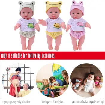 

30cm Newborn Baby Simulation Doll Soft Children Doll Toy Birthday Gift