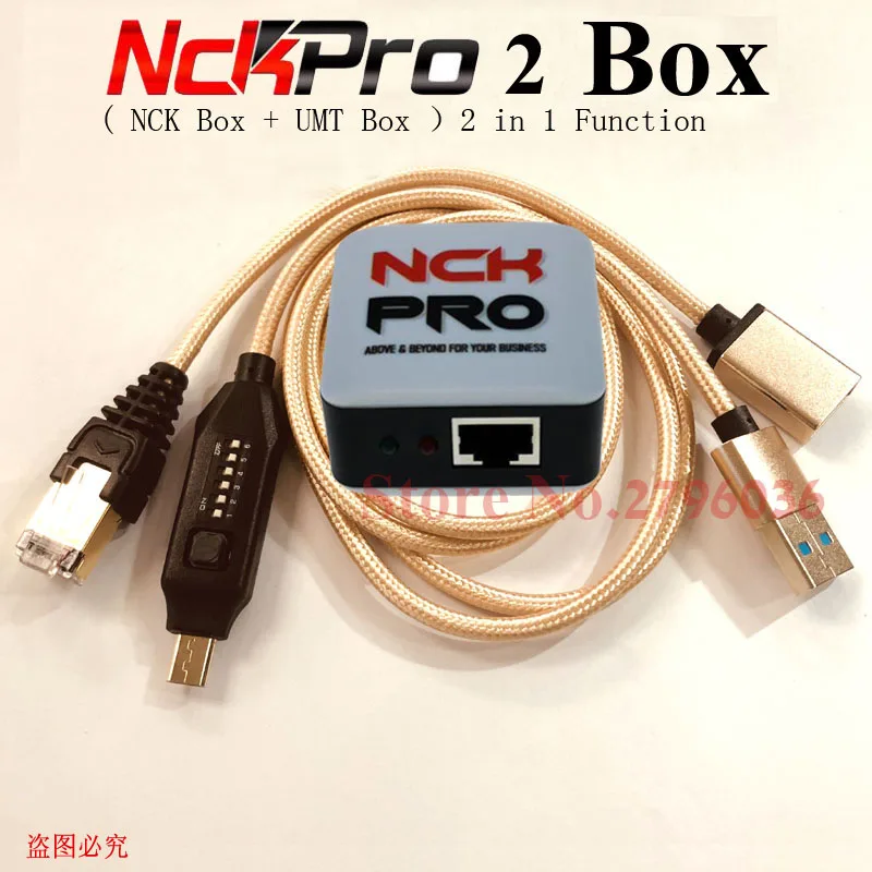 Оригинальный NCK Pro Box 2 (NCK BOX + UMT в 1 ) UMF All Boot набор кабелей легкое переключение и Micro