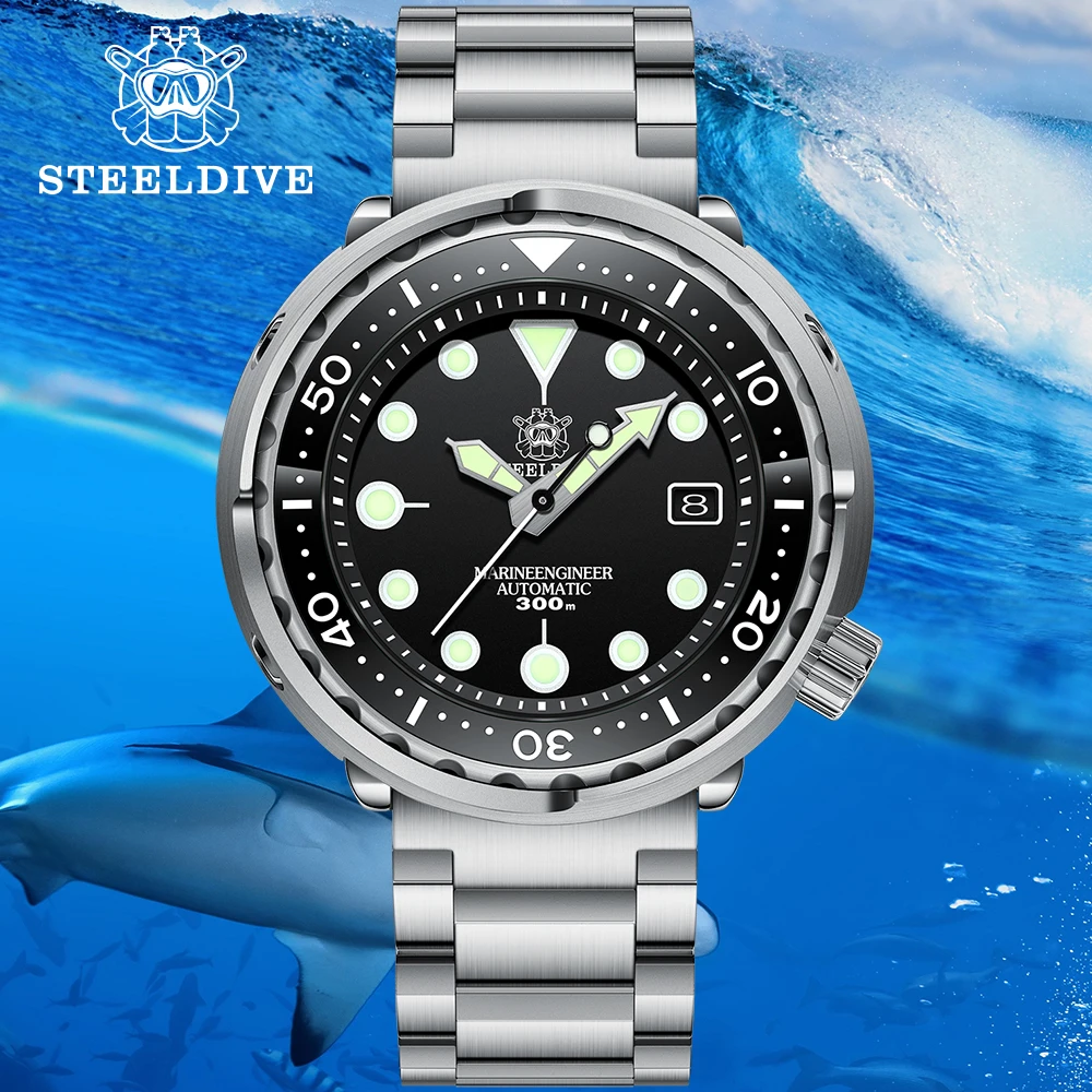 STEELDIVE SD1975 Tuna Mechanical Watch 
