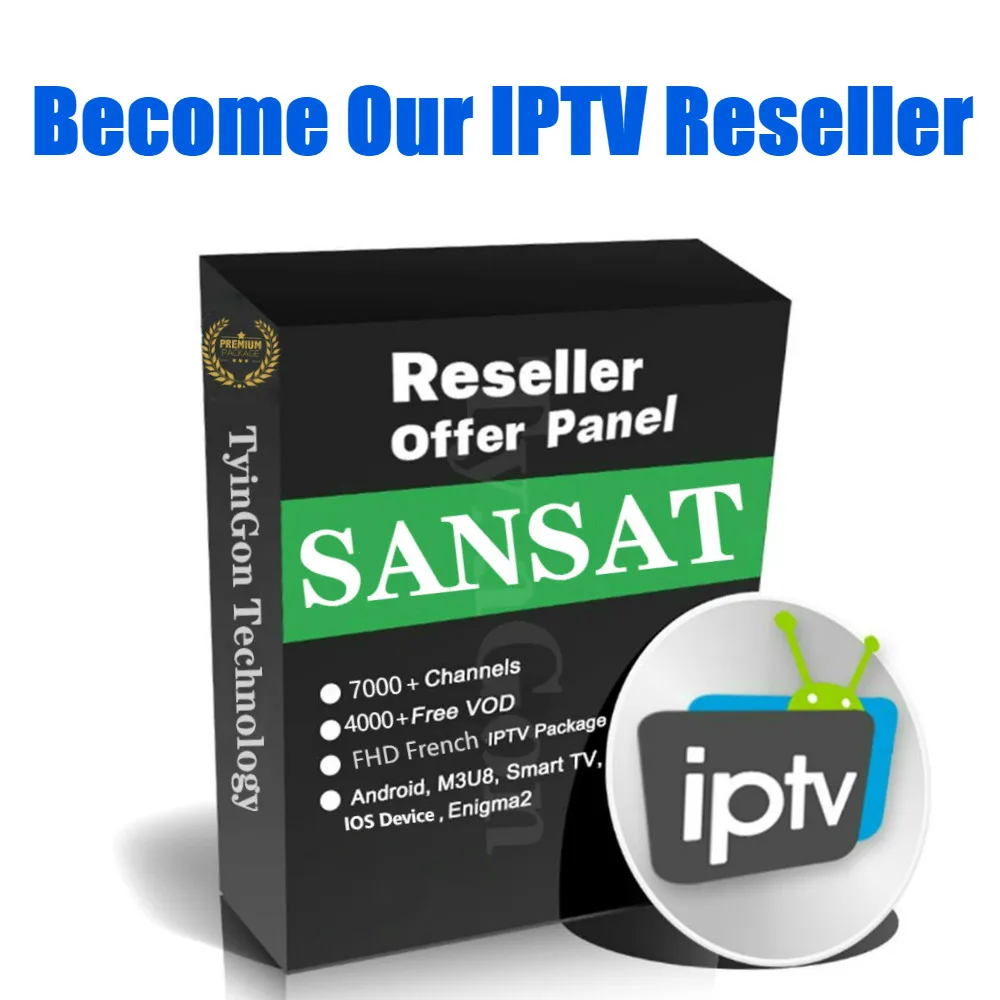 

4K IPTV Panel for Reseller management 7500+live VOD Series have Bein Sport/Adult Channels English Spanish Arabic French IPTV