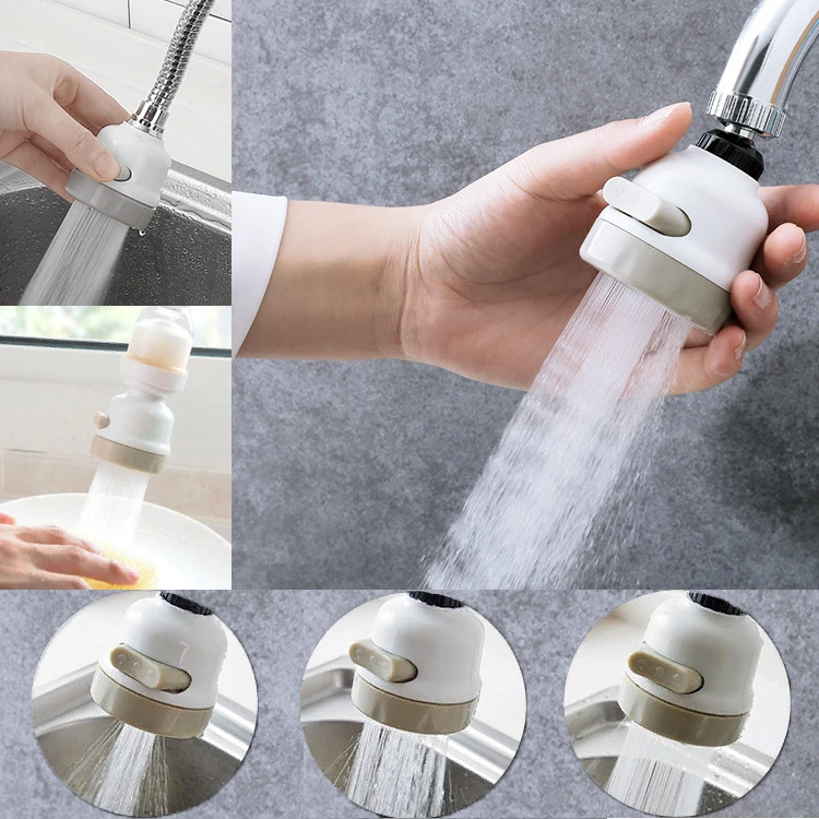 Pressurized 3 Modes Water Saving Abs Faucet Aerators Water Tap Filter Bathroom Kitchen Basin Faucet Accessories Kitchen Faucet Accessories Aliexpress