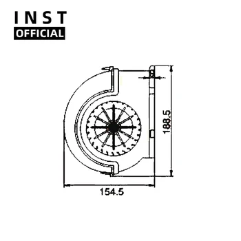 

Air Conditioning Fan AC A/C Blower Motor FOR HOWO A7 24V