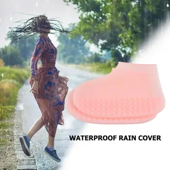 

Reusable Outdoor Silicone Waterproof Raincoat Slip-Resistant Elastic Shoes Cover Outdoor Rain Protection Essential Supplies